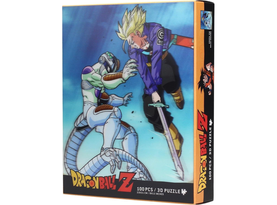 SD TOYS MERCHANDISING Puzzle Dragonball: Trunks vs Frieza 3D efekt 100 dílků