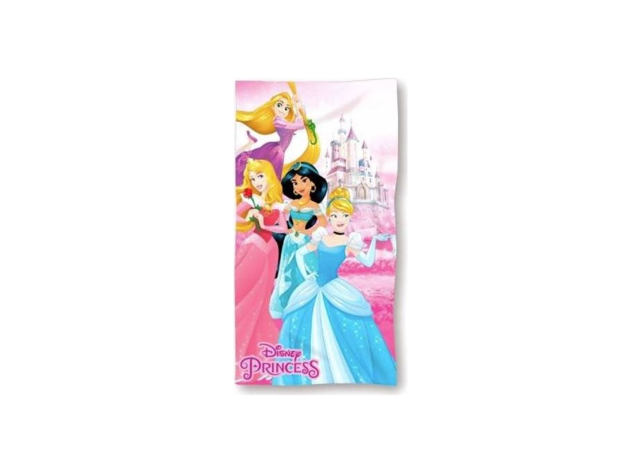 Dětská rychleschnoucí osuška DISNEY PRINCEZNY 70x140 cm