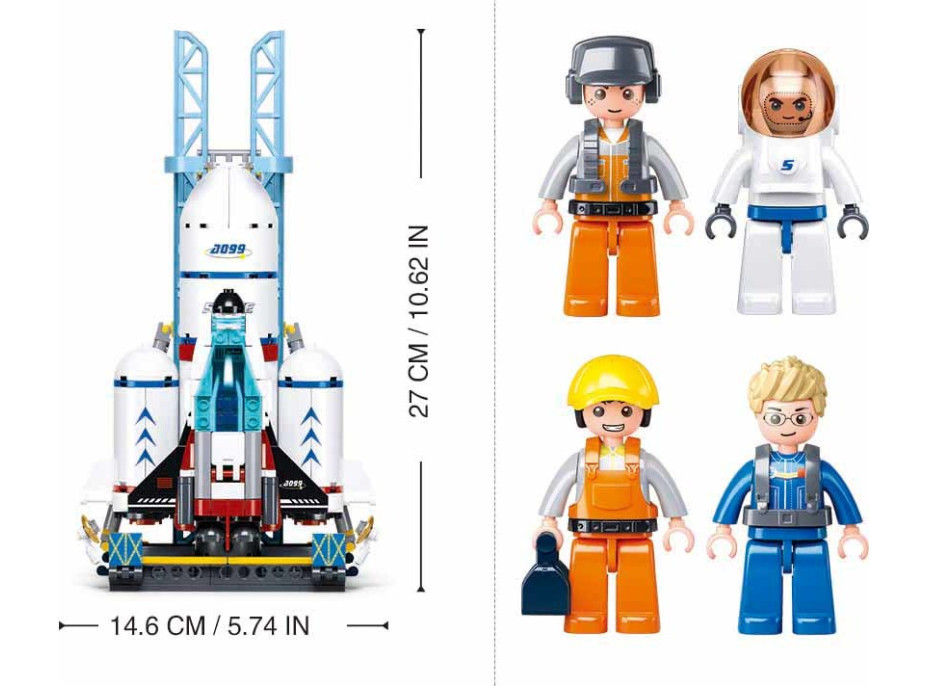 Sluban Space M38-B1199 Středisko pro start raketoplánu