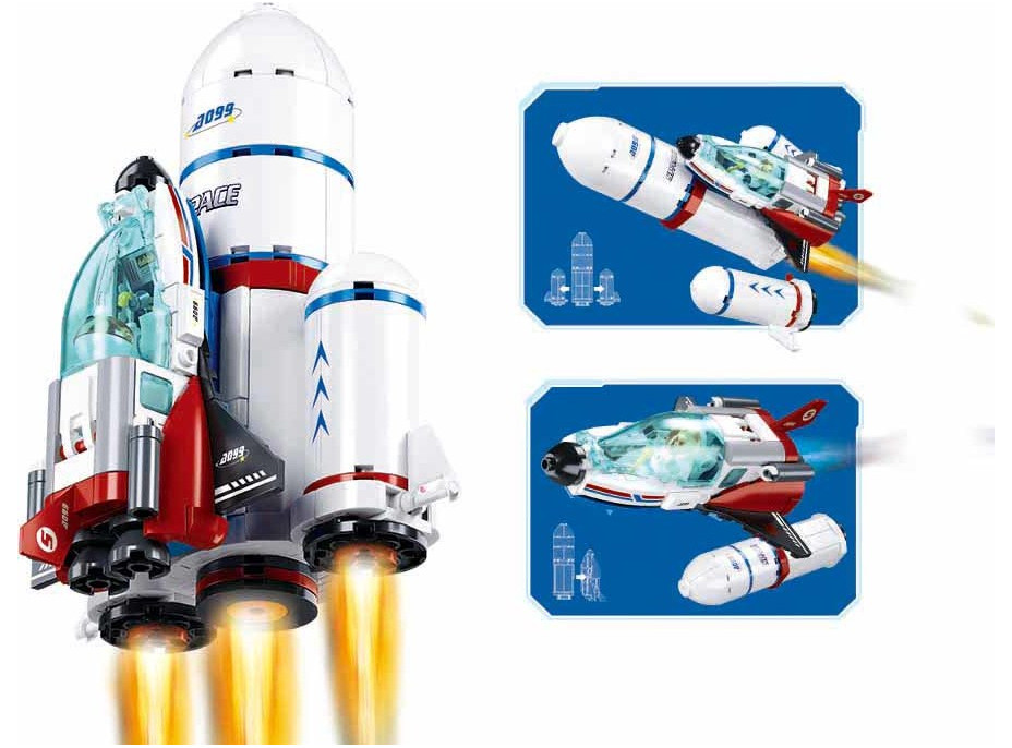 Sluban Space M38-B1199 Středisko pro start raketoplánu