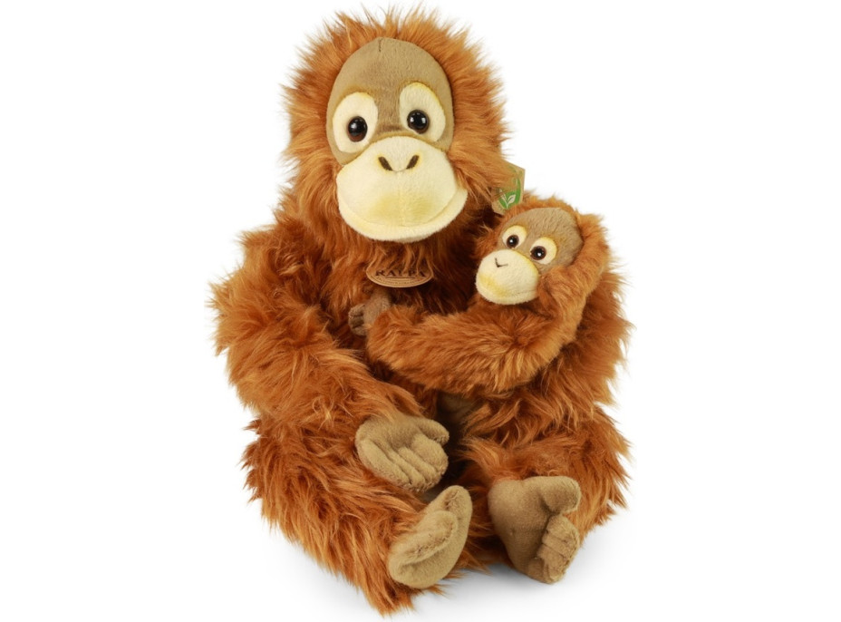 Rappa Plyšový orangutan s mládětem 28 cm ECO-FRIENDLY