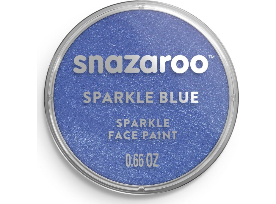 SNAZAROO Barva na obličej Třpytivá Modrá (Sparkle Blue) 18ml