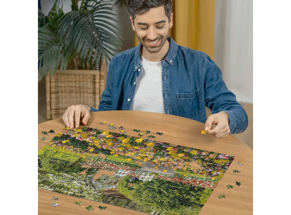 RAVENSBURGER Puzzle Kouzelné zahrady: Zahrada Evropy Keukenhof, Nizozemsko 1000 dílků