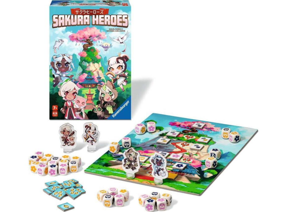 RAVENSBURGER Hra Sakura Heroes