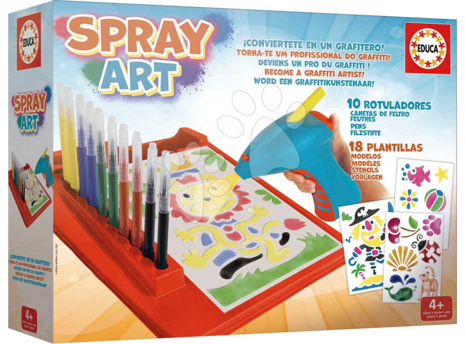 EDUCA Spray Art - kreativní sada