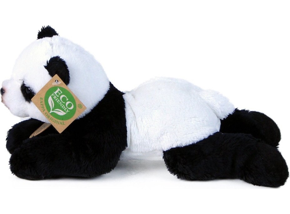 Rappa Plyšová panda ležící 18 cm ECO-FRIENDLY