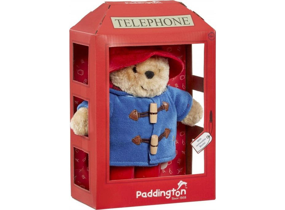 Rainbow Plyšový Paddington v telefonní budce