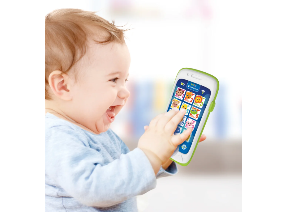 CLEMENTONI BABY Interaktivní smartphone Touch&Play