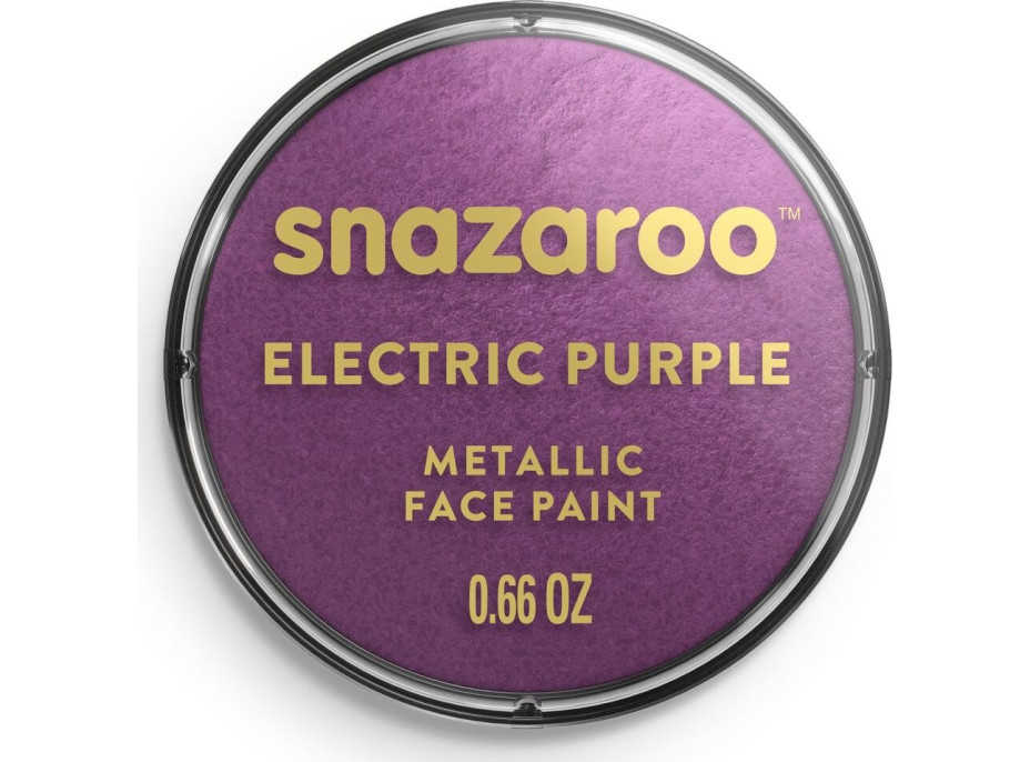 SNAZAROO Barva na obličej Metalická Fialová (Purple) 18ml