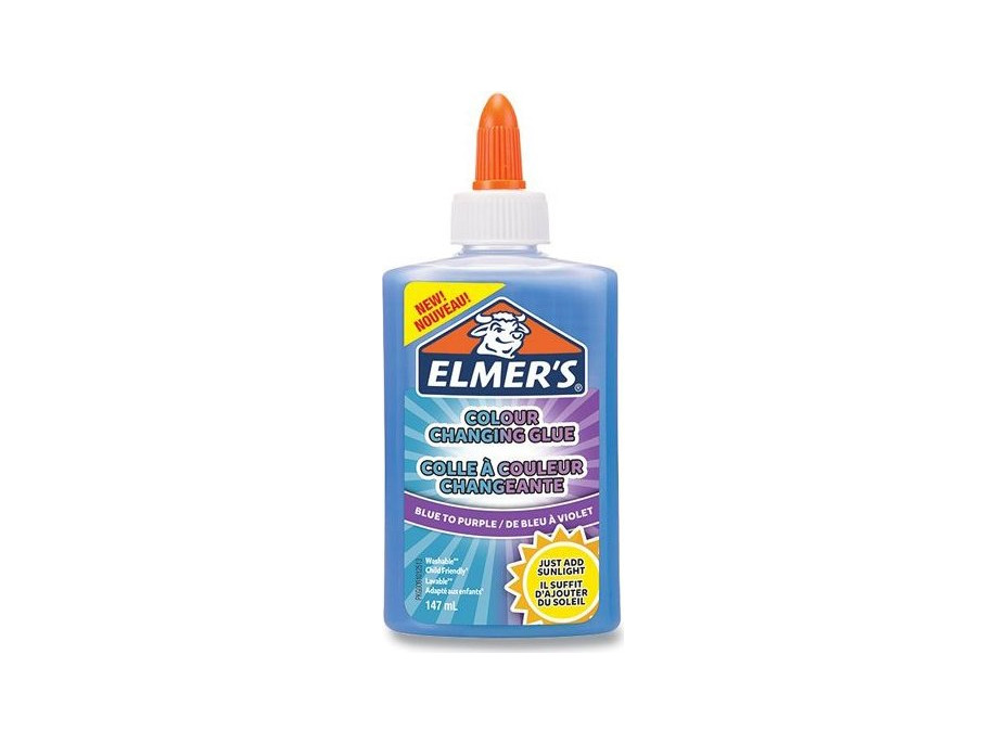 ELMER'S Color Changing lepidlo 147ml modré