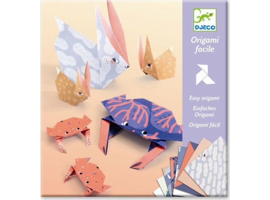 DJECO Origami Zvířecí rodinky