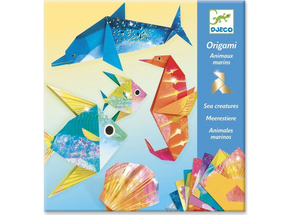 DJECO Origami metalické Pod vodou