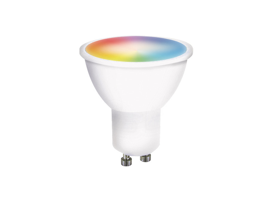 Solight LED SMART WIFI žárovka, GU10, 5W, RGB, 425lm