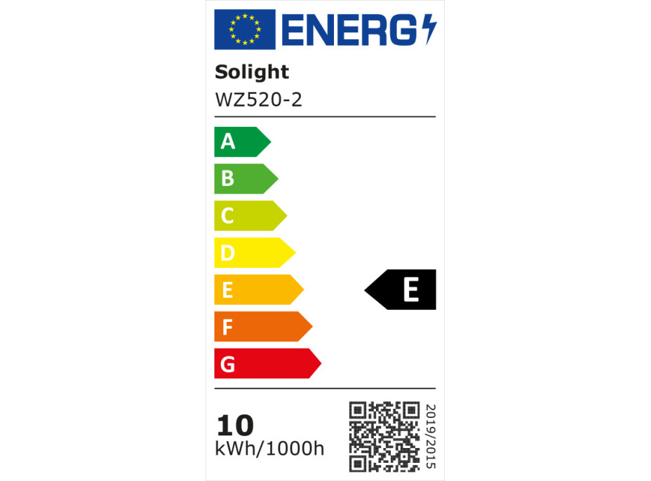 Solight LED žárovka, klasický tvar, 10W, E27, 6000K, 270°, 1100lm