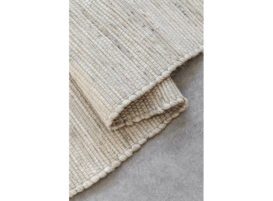 Kusový koberec Handloom 105960 Dhaka Ivory White