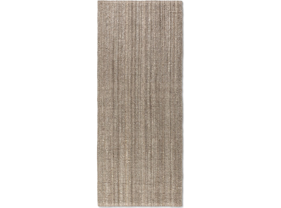 Běhoun Bouclé Jute 105975 Grey Brown