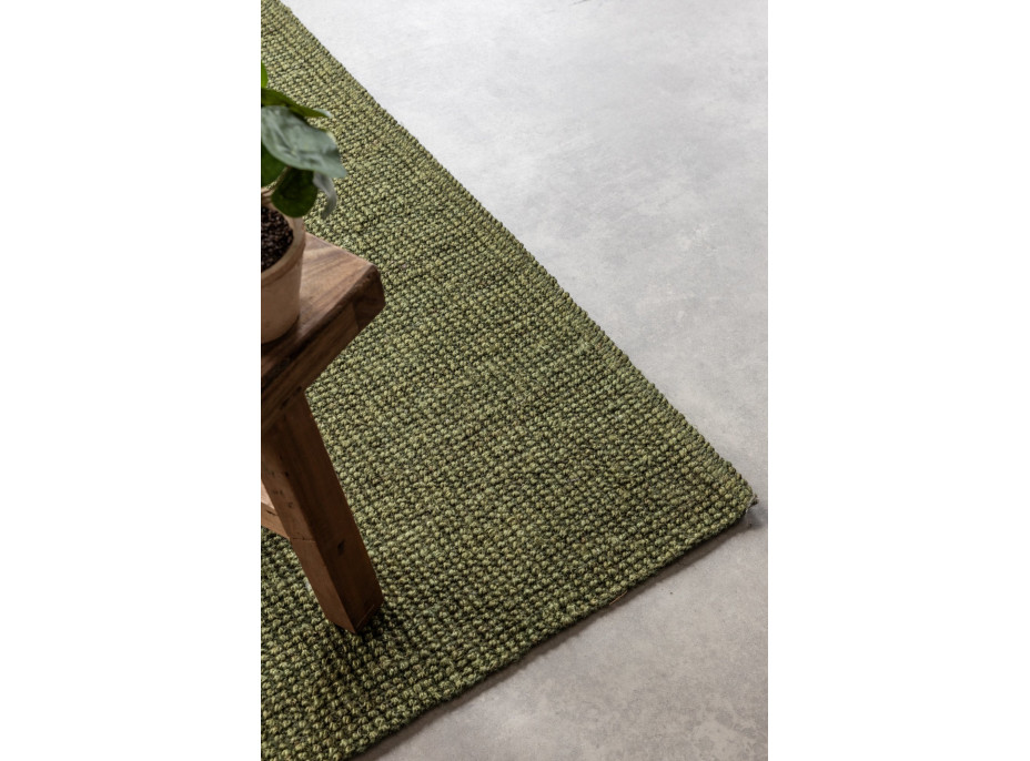 Kusový koberec Bouclé Jute 105977 Jungle Green