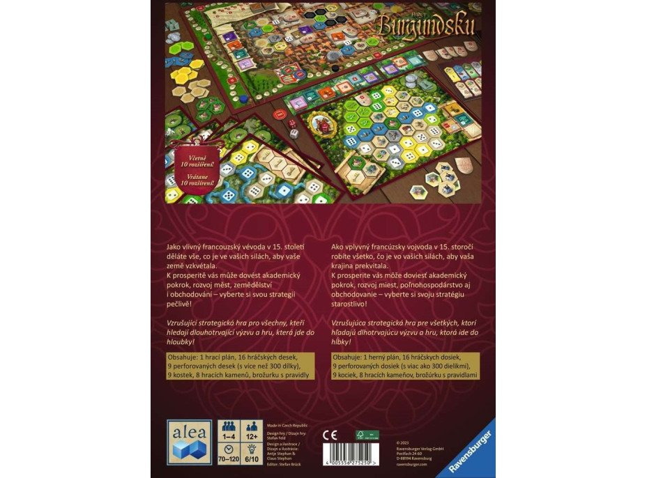 RAVENSBURGER Hra Hrady v Burgundsku