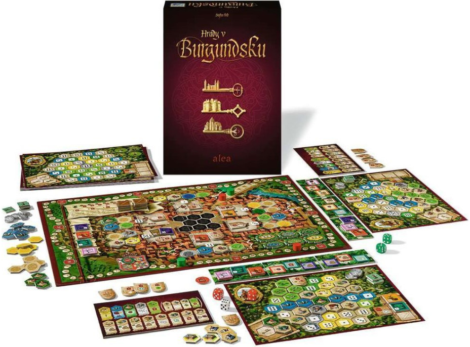 RAVENSBURGER Hra Hrady v Burgundsku