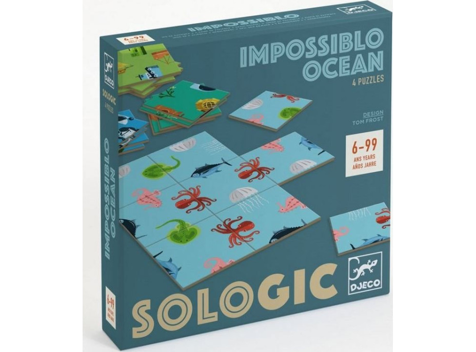 DJECO Logická hra Sologic Impossiblo - Oceán