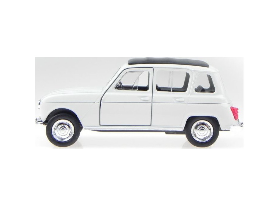 WELLY Autíčko na zpětné natažení Renault 4 bílý