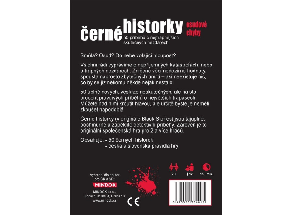 MINDOK Černé historky: Osudové chyby