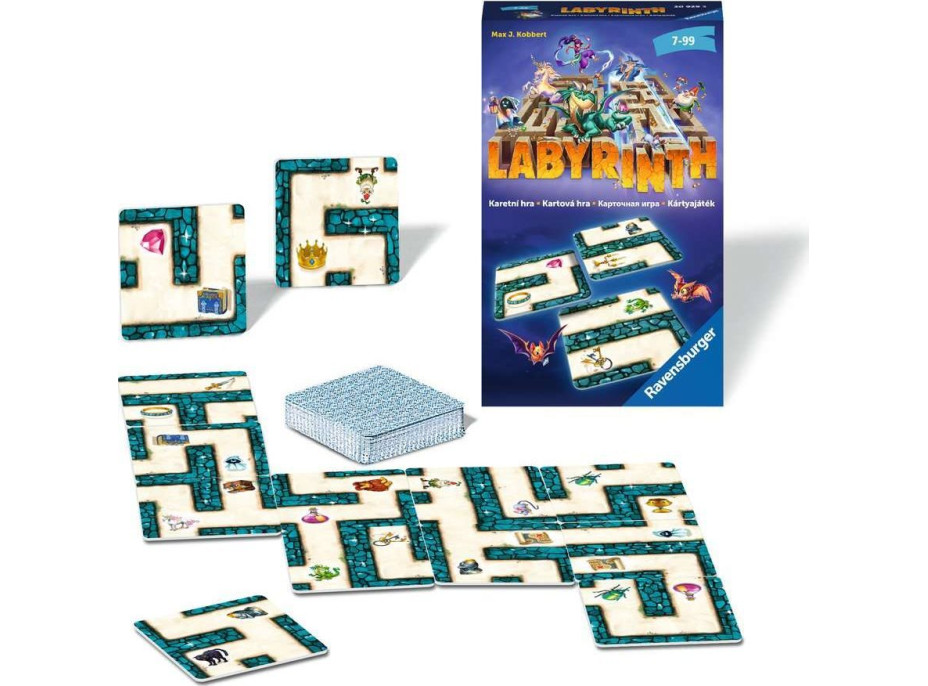 RAVENSBURGER Karetní hra Labyrinth