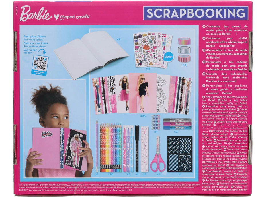 MAPED Výtvarná sada Creativ Barbie Scrapbook