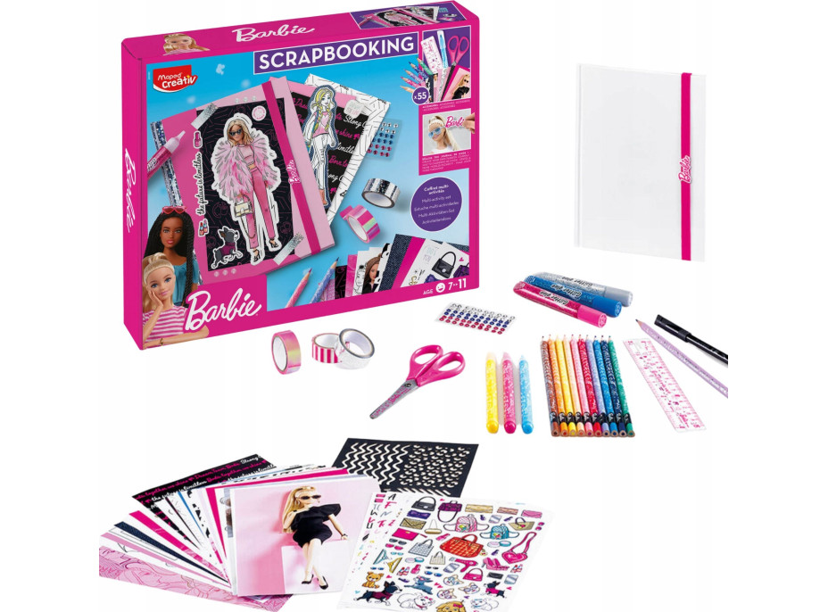 MAPED Výtvarná sada Creativ Barbie Scrapbook