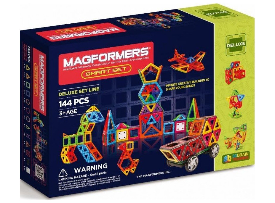 MAGFORMERS Smart set 144 dílků