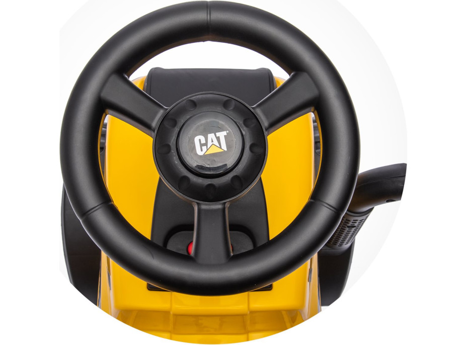 CHIPOLINO Odrážedlo Traktor CAT Yellow