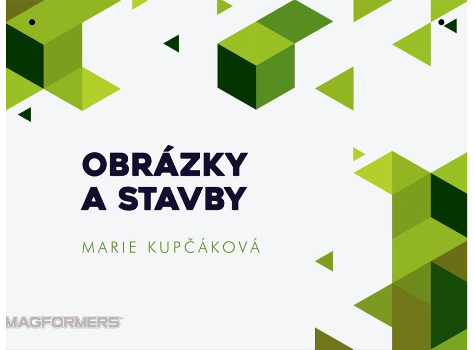 MAGFORMERS Výukové karty Geometrie 1: Obrázky a stavby