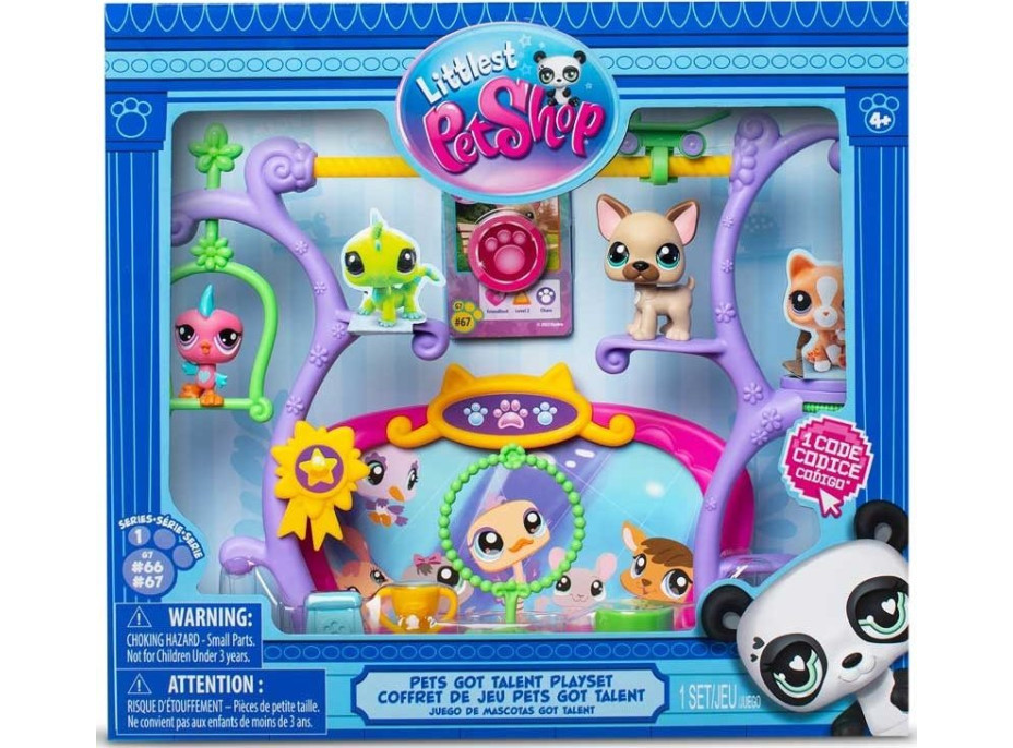 Hasbro Littlest Pet Shop LPS Hrací sada: Talentovaná zvířátka