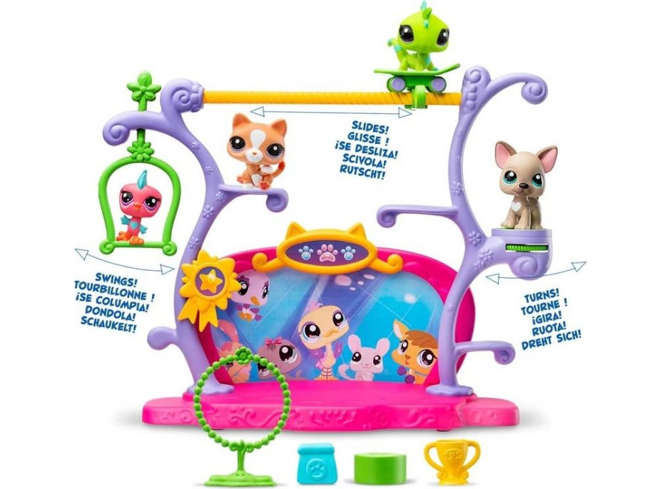 Hasbro Littlest Pet Shop LPS Hrací sada: Talentovaná zvířátka