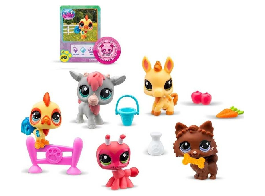 Hasbro Littlest Pet Shop LPS Set zvířátek 5ks