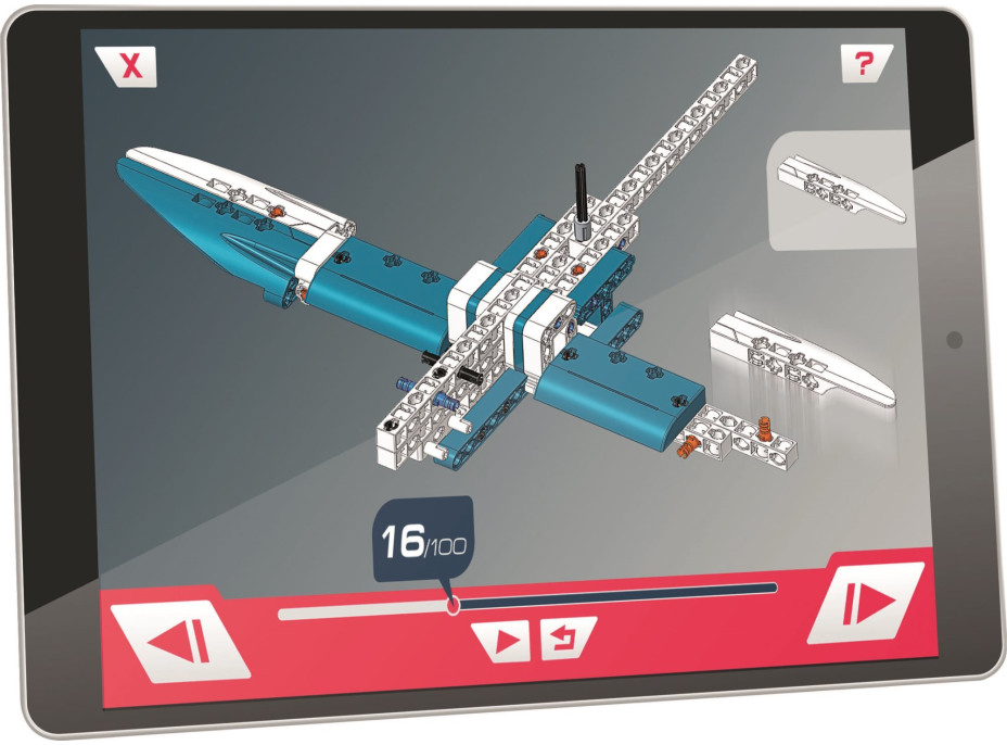 CLEMENTONI Science&Play Mechanická laboratoř Letadla a vrtulníky 10v1