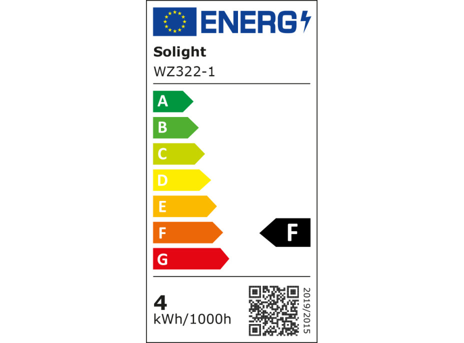 Solight LED žárovka G9, 3,5W, 3000K, 300lm