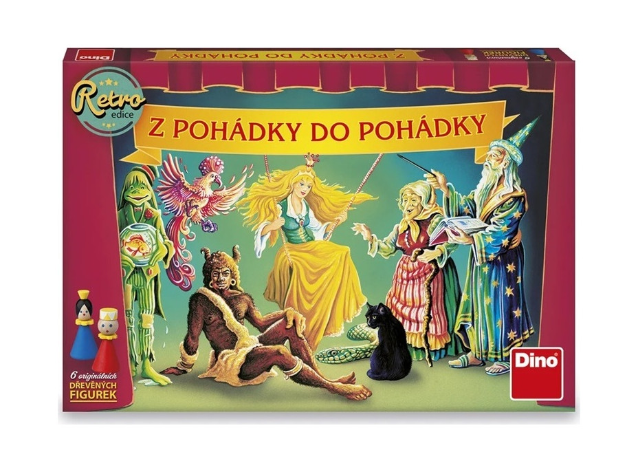 Dino Dětská hra Z pohádky do pohádky - retro edice