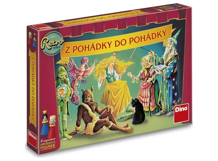 Dino Dětská hra Z pohádky do pohádky - retro edice