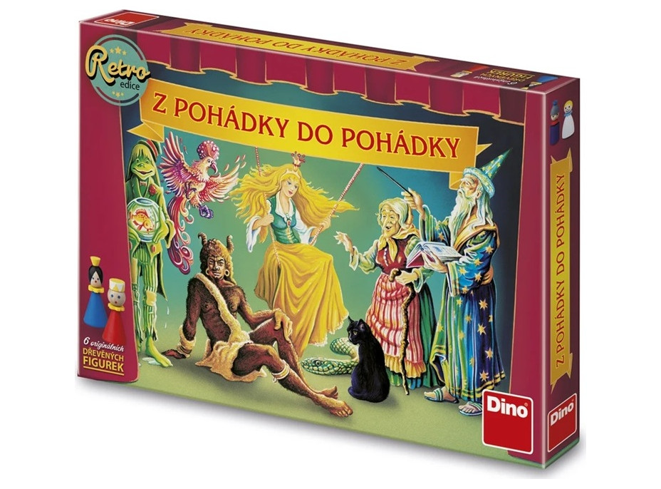 Dino Dětská hra Z pohádky do pohádky - retro edice