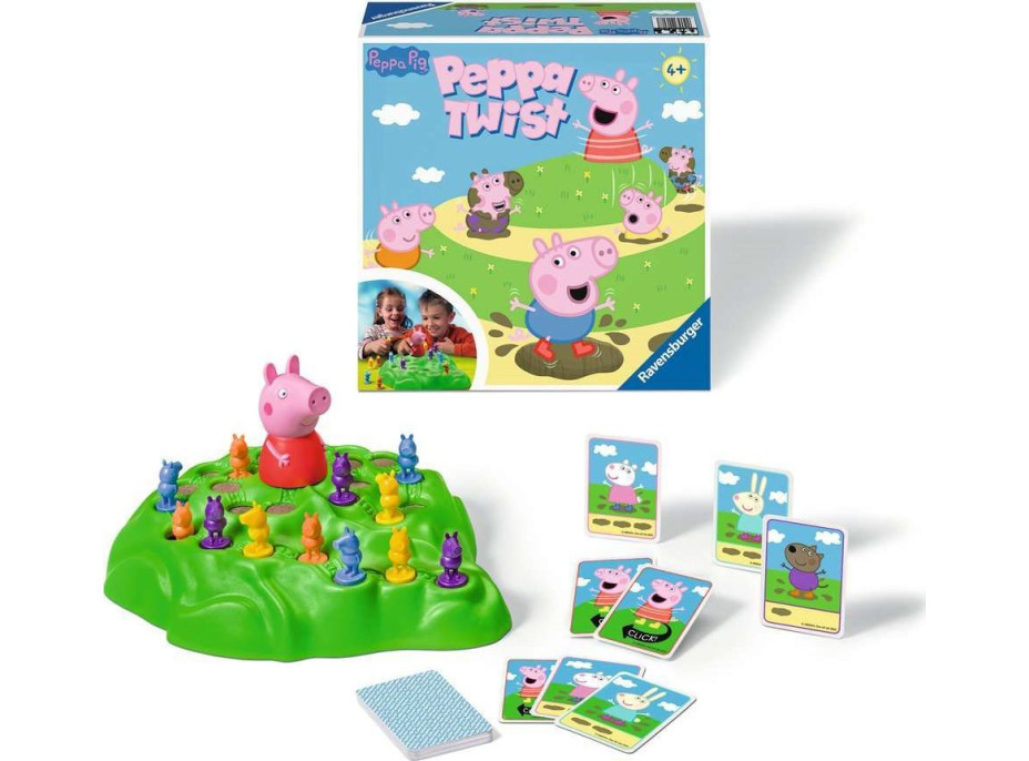 RAVENSBURGER Dětská hra Peppa Pig: Peppa Twist