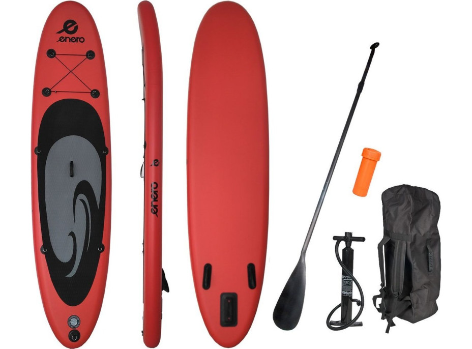 ENERO Paddleboard 320x76x15 Red, Black, Grey