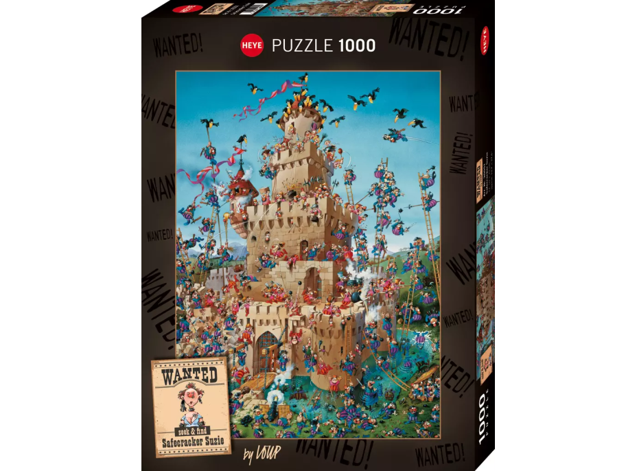 HEYE Puzzle Diamantový Dick 1000 dílků