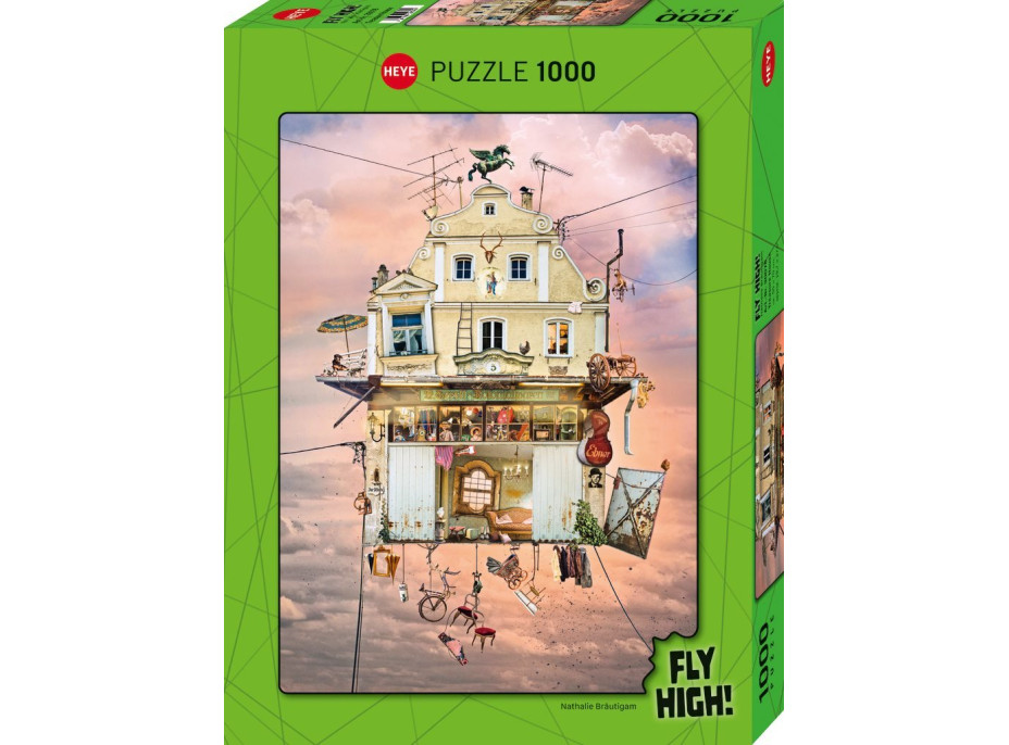 HEYE Puzzle Dům plný pokladů 1000 dílků