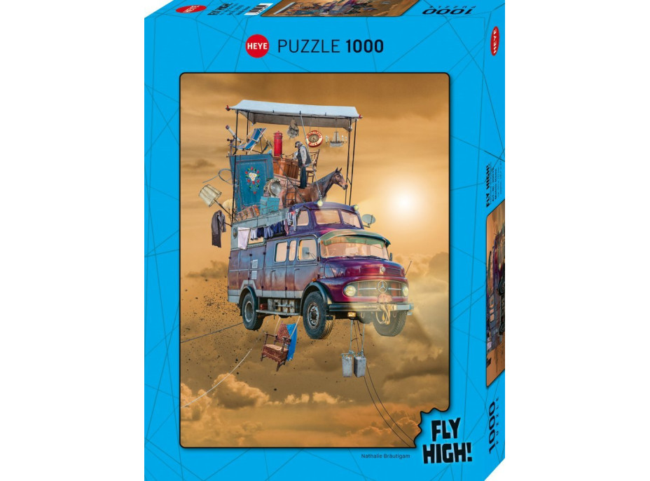 HEYE Puzzle Mobilní dům 1000 dílků