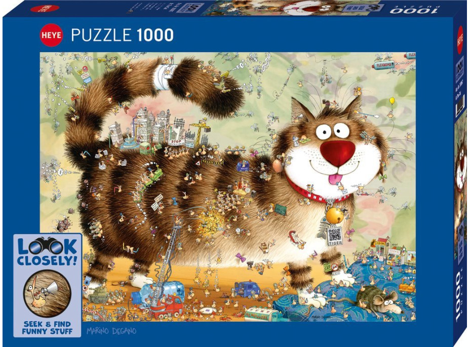 HEYE Puzzle Na kočce 1000 dílků