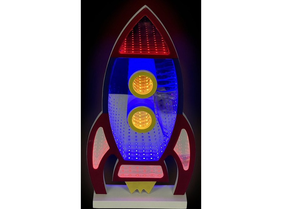 2Kids Toys LED NEON LIGHT lampička Raketa