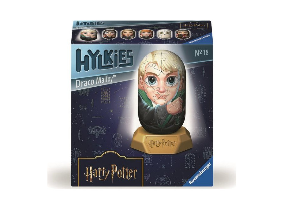 RAVENSBURGER 3D puzzle Hylkies: Harry Potter: Draco Malfoy 54 dílků