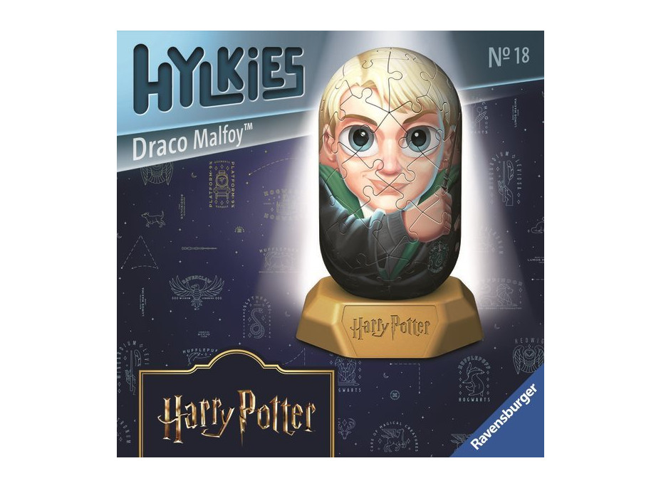 RAVENSBURGER 3D puzzle Hylkies: Harry Potter: Draco Malfoy 54 dílků