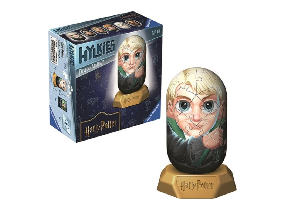 RAVENSBURGER 3D puzzle Hylkies: Harry Potter: Draco Malfoy 54 dílků